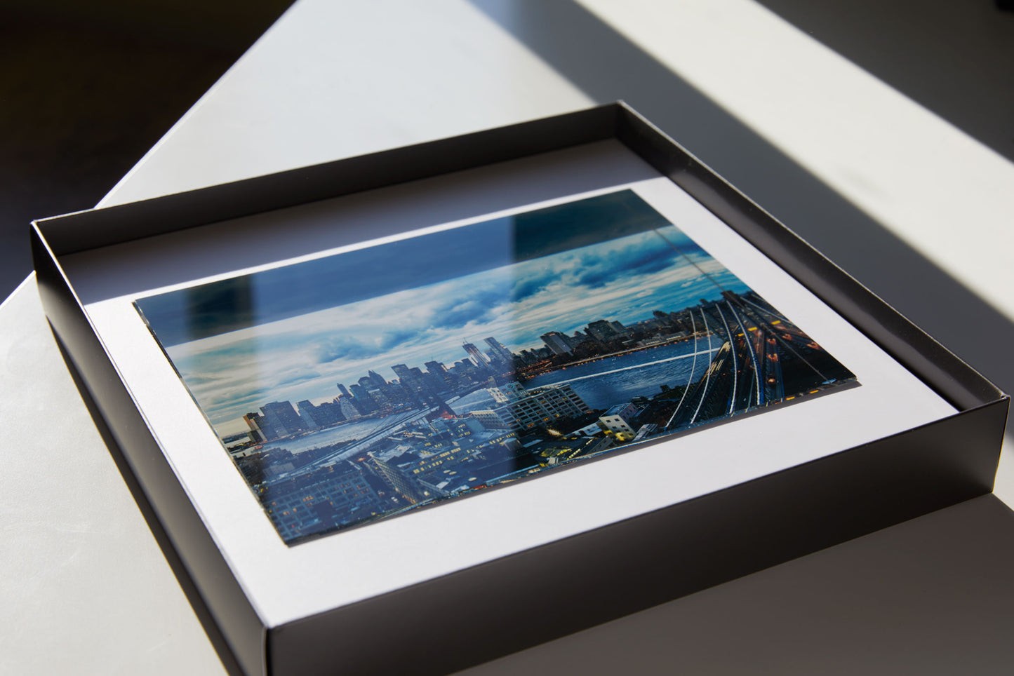 Acrylic Photo Block with gift box 20 x 15 cm